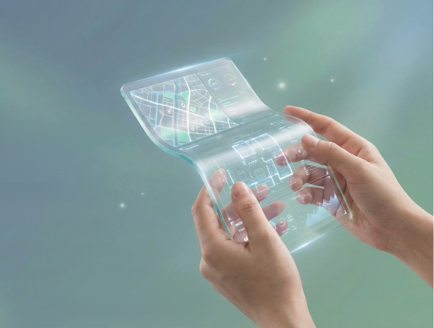 折疊螢幕保護層