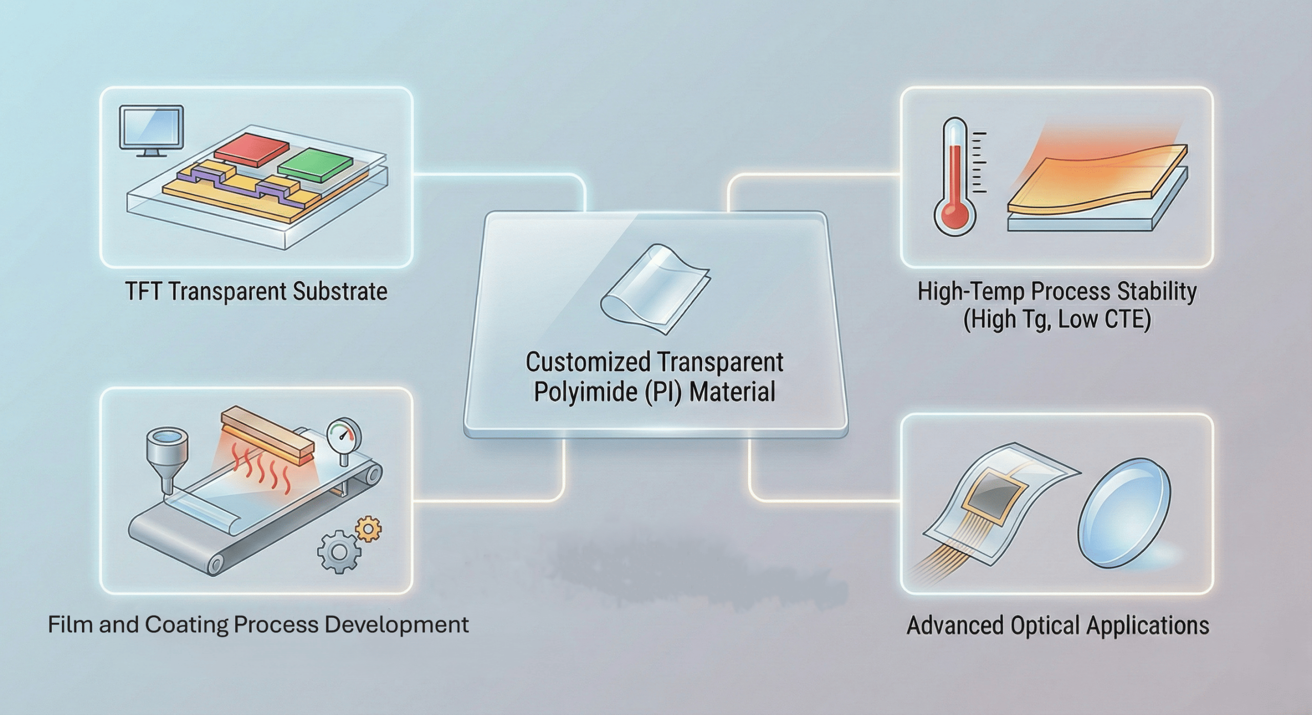 客製化聚醯亞胺膠體